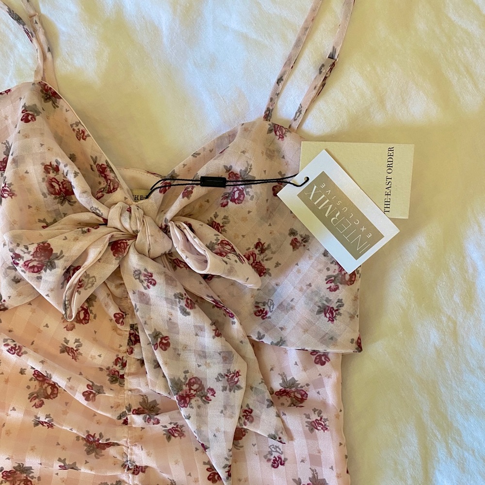 The East Order by INTERMIX Lila Floral Dress - Picture 3 of 3